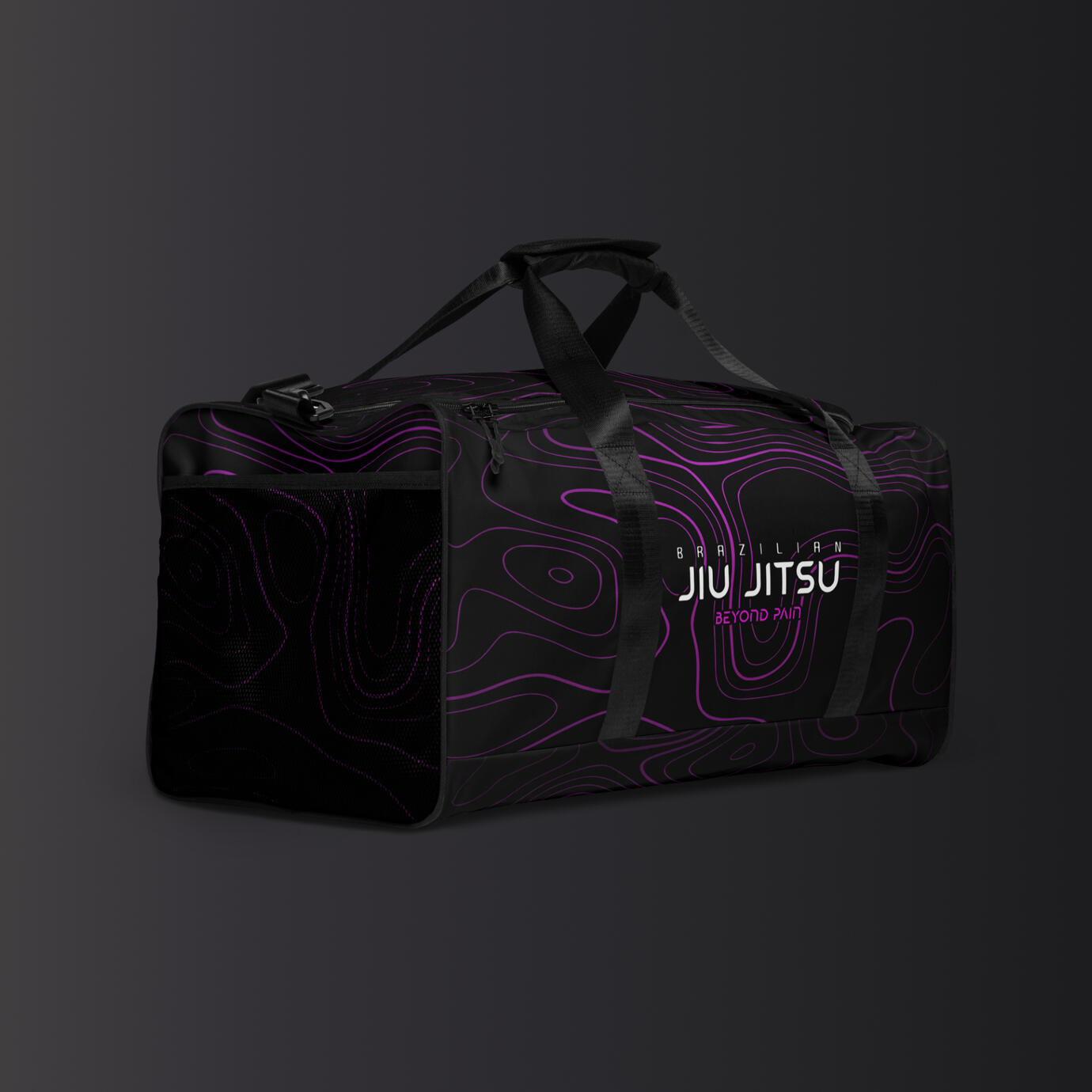 Duffel Bag - Fuchsia Geo - Beyond Pain