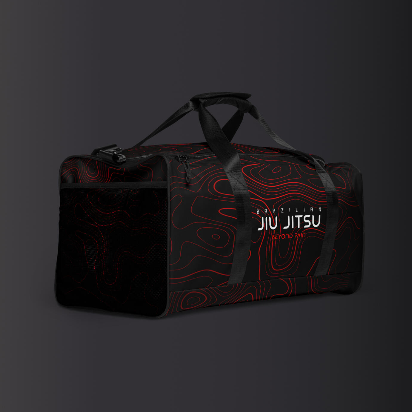Duffel Bag - Red Geo - Beyond Pain